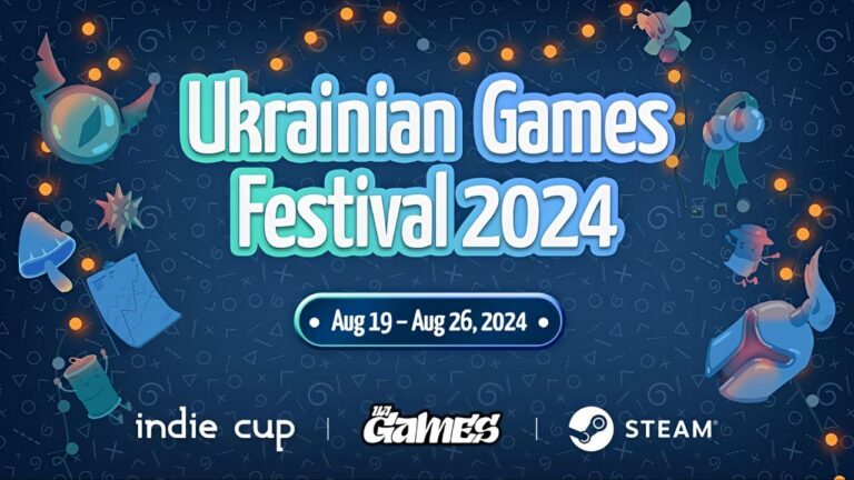 Геймери, приготуйтеся – Ukrainian Games Festival 2024 стартує 19 серпня у Steam